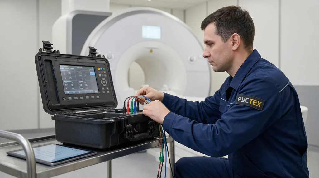 инженерные работы МРТ подключение оборудования для сервисных процедур